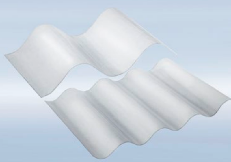 GFK Wellplatten, transparent